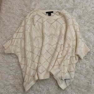 Forever 21 Knit Poncho Sweater